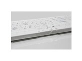 PureKeys Medical Keyboard - Compact size  Wireless  White