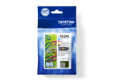 Cartouche Brother LC-422XLVAL pack de cartouches d encre -   BK-C-M-Y 